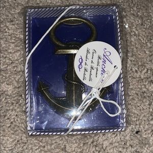 Anchor bottle opener